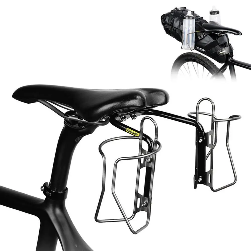 

Bike Saddle Stabilizer Bracket Rear Seat Mounting Bracket Rear Seat Shelf Rack Bicycle Luggage Rack Holder Support Shelf Frames