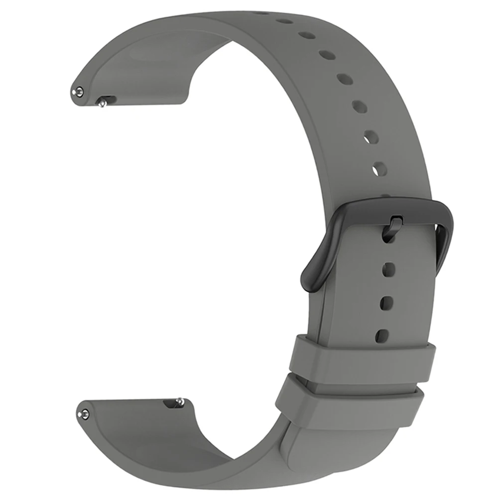 Silicone Smartwatch Band - Versatile Fit, 20mm & 22mm Strap Bracelet