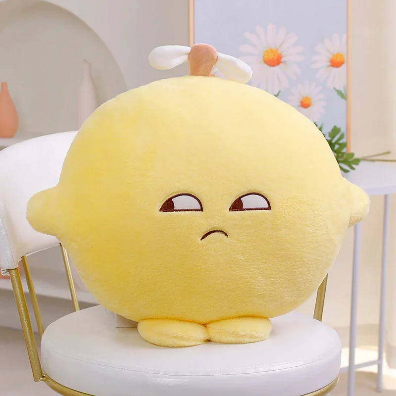 50cm Fun Lemon Pillow Soft Comfortable Cartoon Plush Toys My Boss Same Style Cute Home Dolls Decoration Men Women Birthday Gifts 2