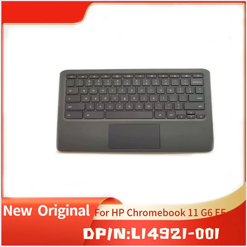 

L14921-001 Black Brand New Original Top Cover Upper Case for HP Chromebook 11 G6 EE With Keyboard