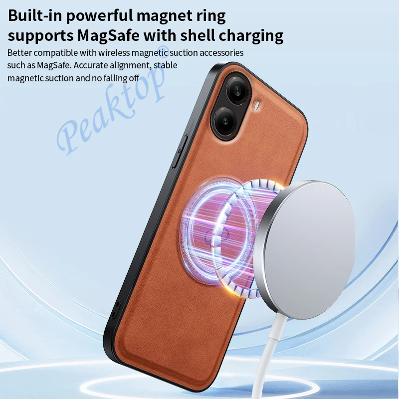 Durable Anti-Scratch Phone Case with Magnetic Ring Holder