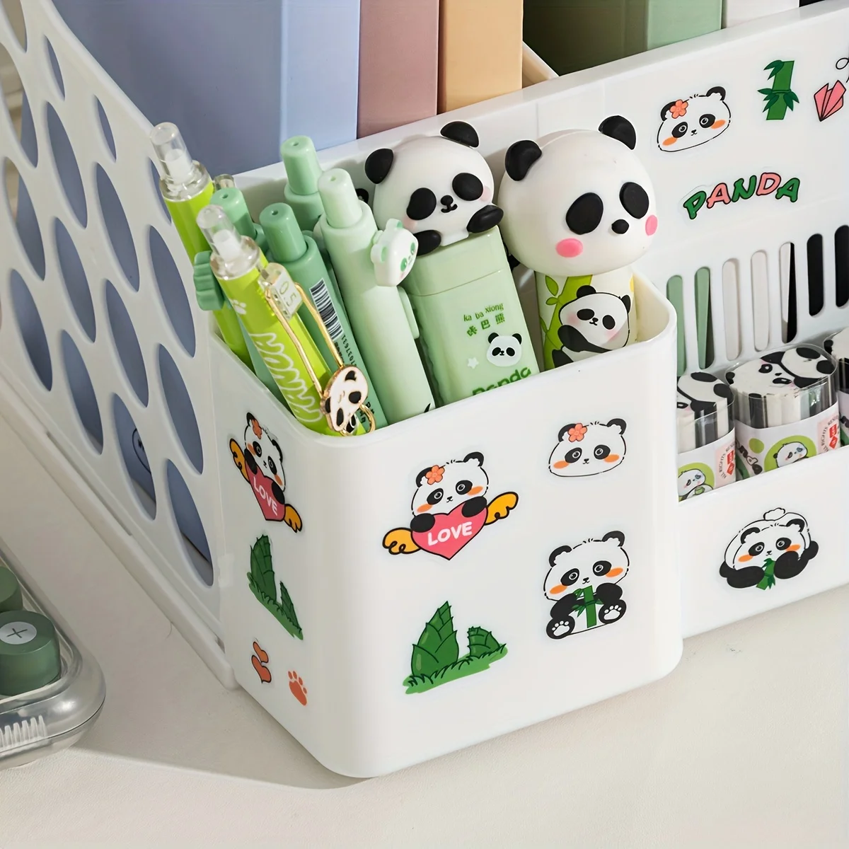 Multifunctional Bookshelf Folder Storage Box With Pen Holder Simple File Racks Book Stand Office Organize Desktop Rack Organizer