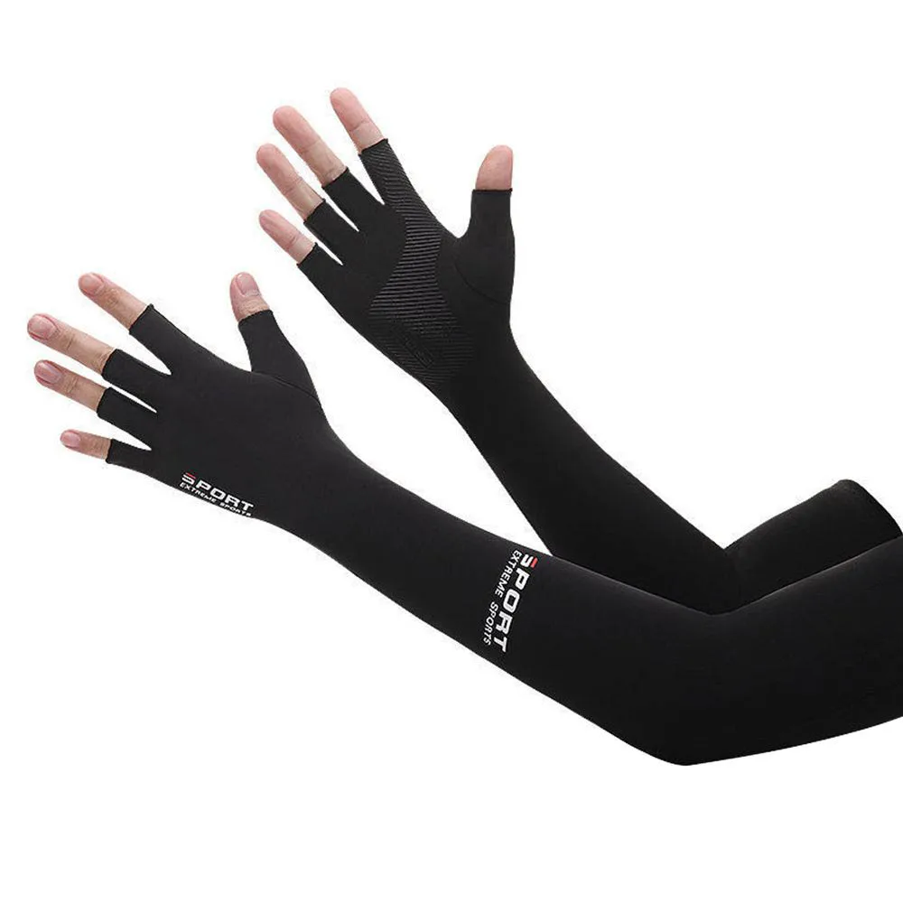 Sun Protection Arm Sleeves 1 Pairs For Outdoor Sport
