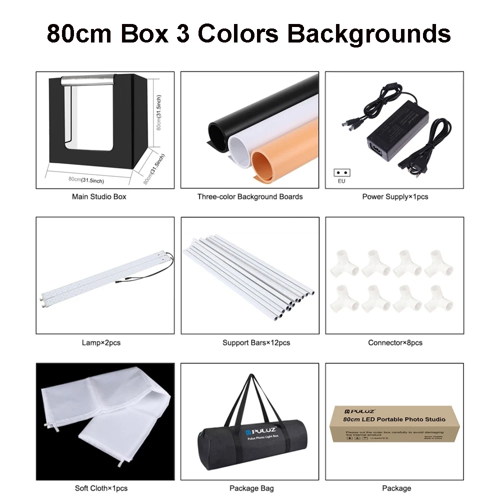 80cm Box 3 Colors