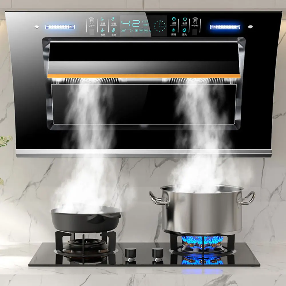 Kitchen Extractor Hood Side Suction Range Hood Household Large Suction Host Exhaust Hood Small Kitchen Range Hood 5
