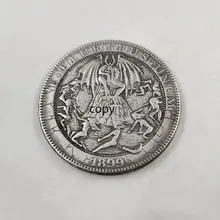 Beauty Gathering Templar Novelty Metal Coins for Board Games Gifts for New 2023 Green Pi Network Goddess Fake Coin
