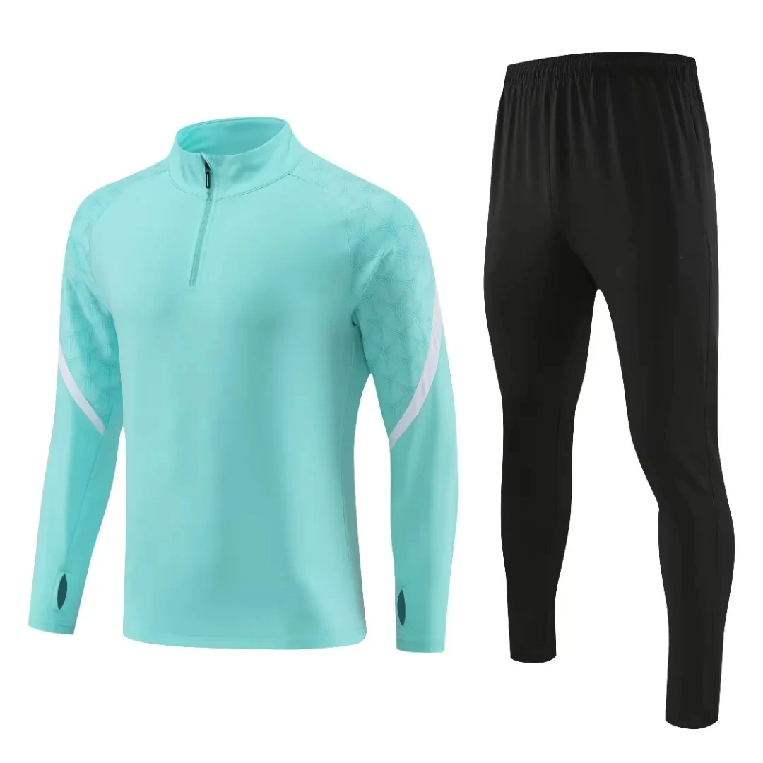 Warm Up Football Training Track Suits Kids Sport Soccer Tracksuit For Men