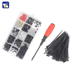 Desktop computer installation universal screw kit DIY chassis installation motherboard SSD solid state mechanical hard drive