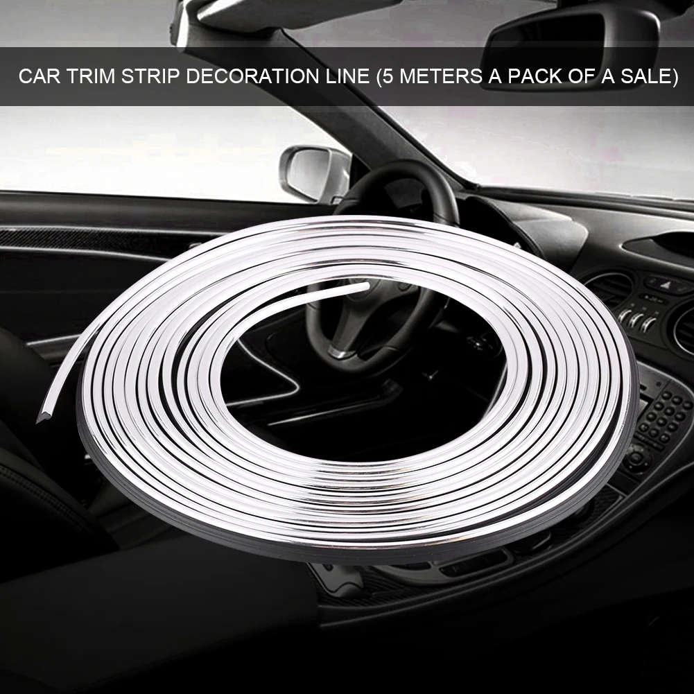 

Полоски для молдинга салона автомобиля, гибкая декоративная линия для дверной приборной панели, вентиляционного отверстия, рулевого колеса