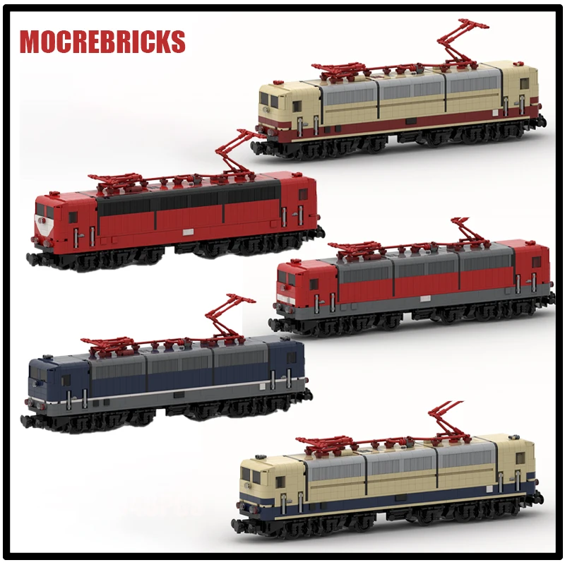 

Высокоскоростной двухчастотный локомотив дБ-боударский поезд MOC, строительные блоки, Сборная модель, детская креативная головоломка, игрушки, рождественские подарки