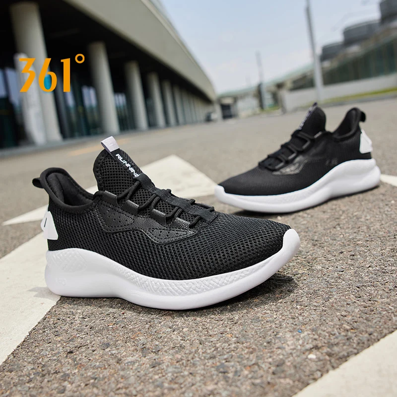 361 Degrees Women Shoes Breathable Classic Running Sneakers Female Outdoor Light Comfortable Mesh Walking Shoes 672322212F running shoes women sneakers