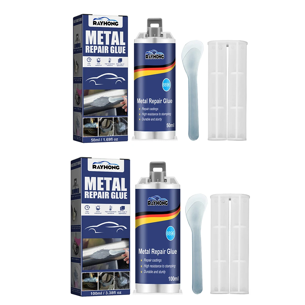 Professional Cold Weld Repair Adhesive Heat Resistance Stomatal Crackle Welding Glue Quick Drying Industrial Casting Agent Tool