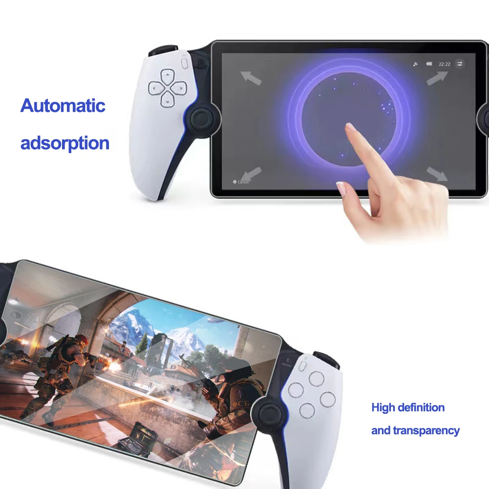 Screen Protector For Sony PlayStation Portal 9H Tempered Film Glass Screen Waterproof Protector Film Cover Console Accessories