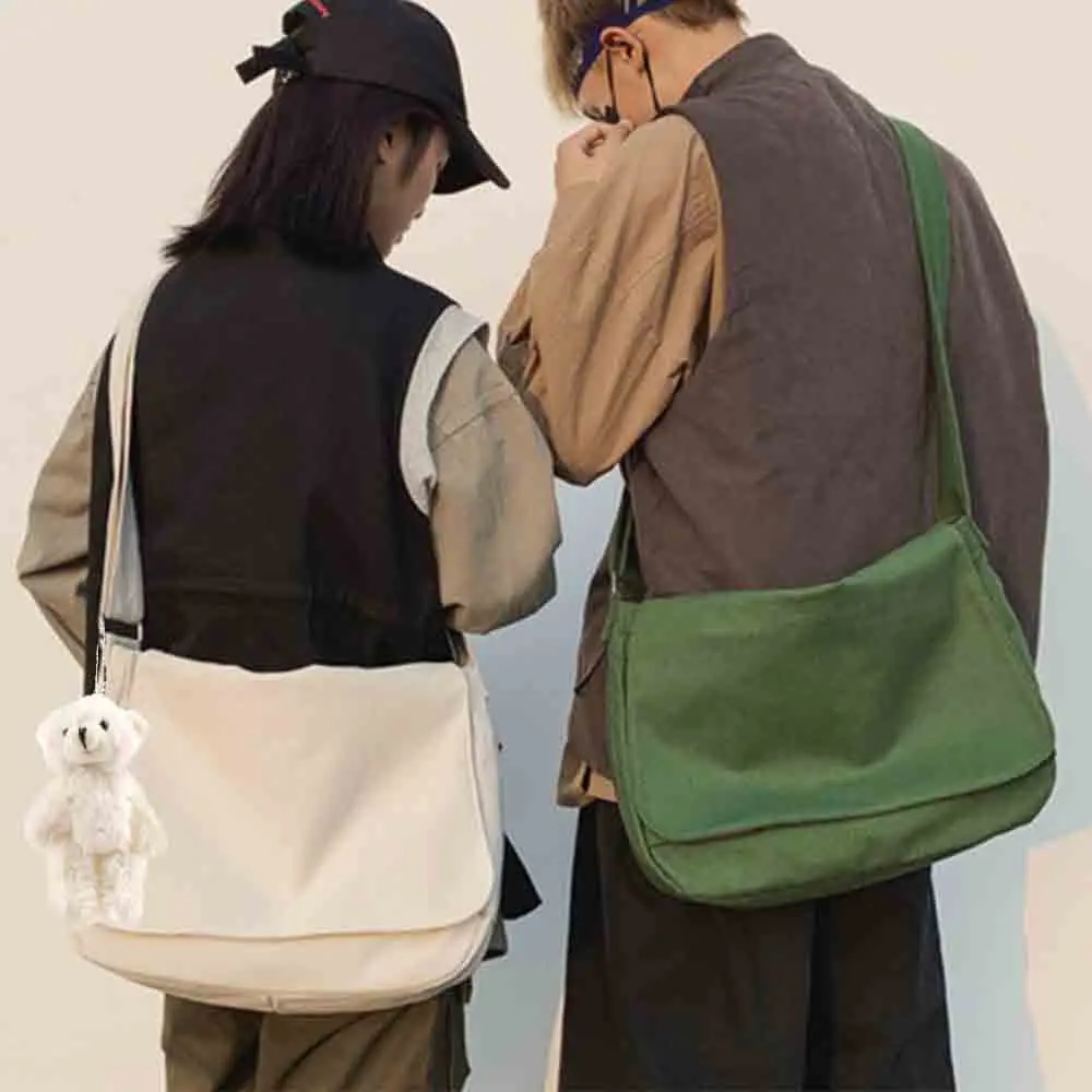 Холщовая Диагональная Сумка через плечо для женщин