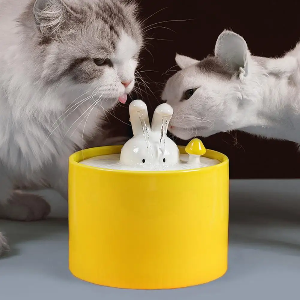 

Softening Water Pet Dispenser Automatic Pet Water Dispenser with Triple Filtration System for Odor-free Quiet Operation for Pets