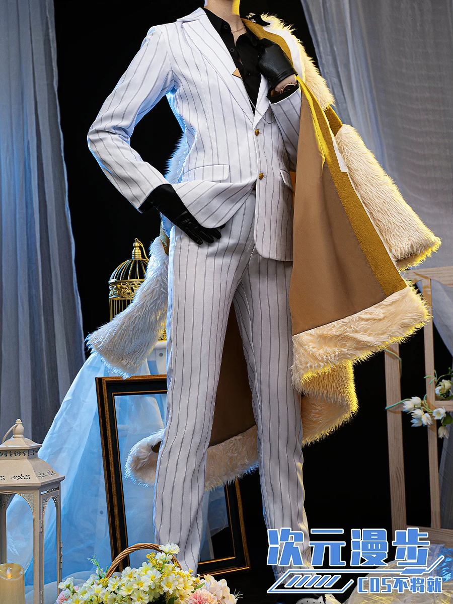 Liquidazione Rainbow Society Luxiem Cos Abbigliamento Luca Takeshi Kaneshiro Toubert Virtual Anchor Animation Reality Show Cosplay Maschile