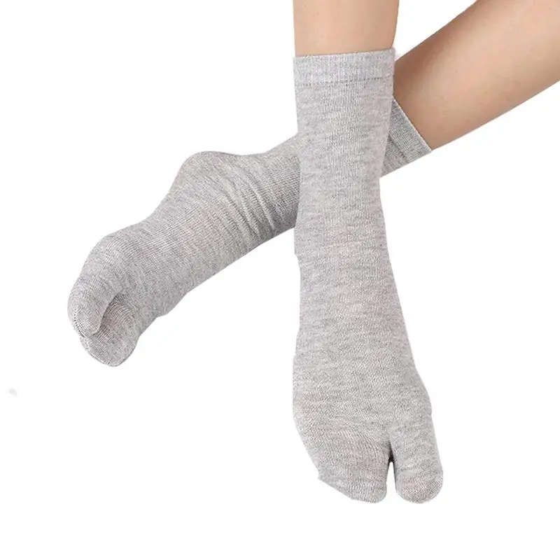 Japanese Style Toe Socks Men And Women Summer Breathable Two Finger Socks Kimono Flip Flop Split