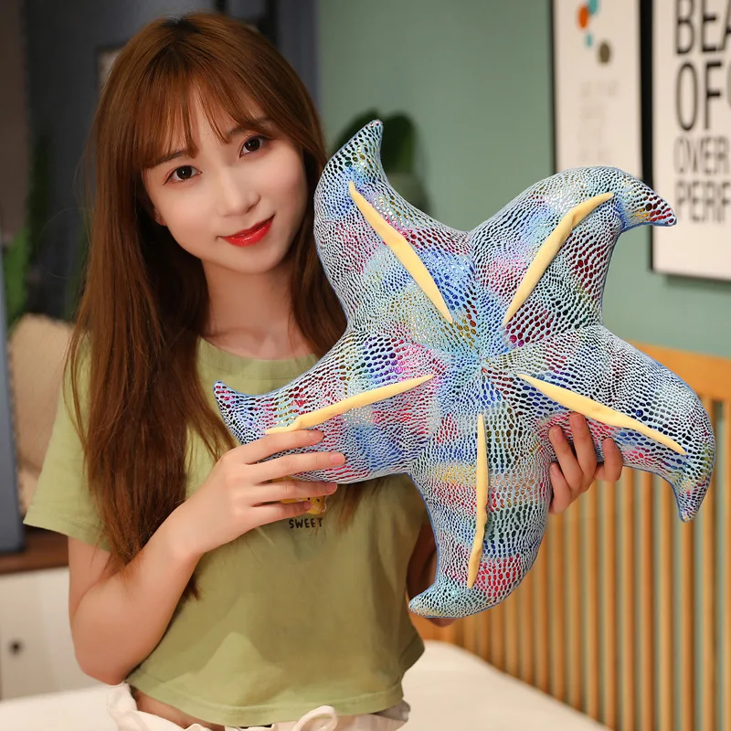 

New Style Starfish Marine Animals Soft Plush Stuffed Doll Toys Exquisite Pillow Bedroom Decoration Birthday Gifts for Friends