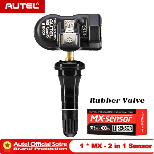 automotive battery charger Autel MX Sensor 433 315 TPMS Mx-Sensor Tire Pressure Monitor Tester Programmer TPMS Sensor Tire Repair Tools Work TS601 car battery charger Code Readers & Scanning Tools