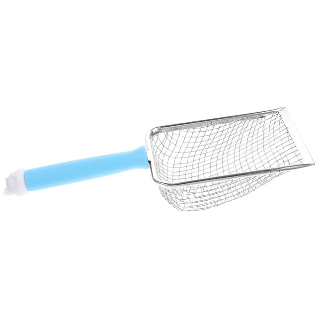 Premium Cat Litter Scoop Stainless Steel Reusable Pet Litter Shovel Strong Capacity for Efficient Cat Sand Sifting and Poop 5