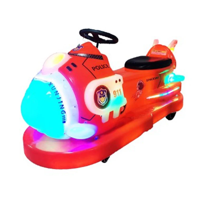 Battery Kids Bumper Car Manufacturers A Children's Bumper Car With Lights And Music A Children's Play Stands In The Square