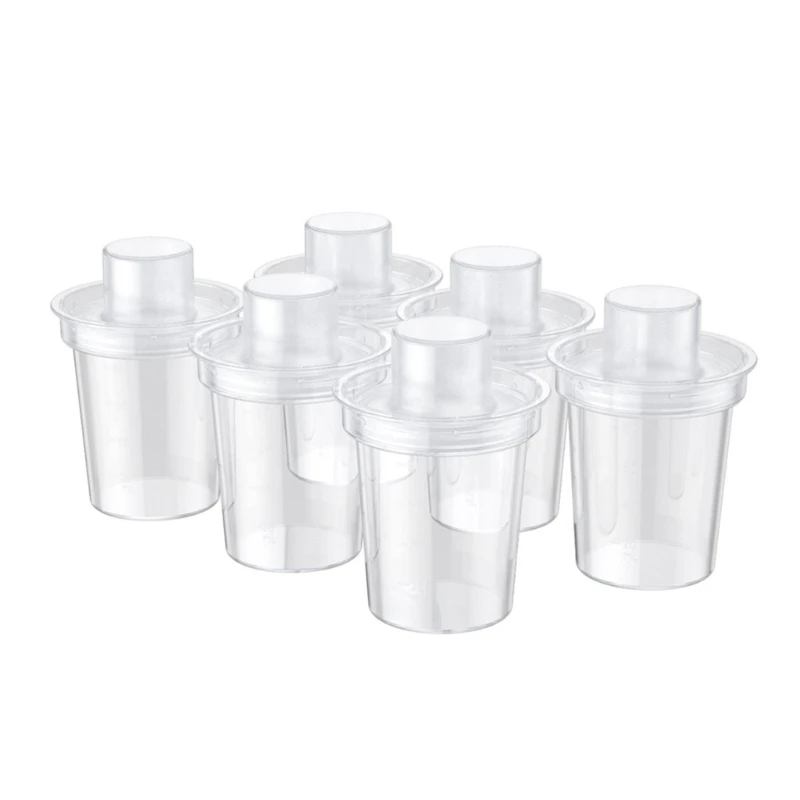 Set of 6pcs Milk Powder Storage Box Baby Formula Dispensers Portable