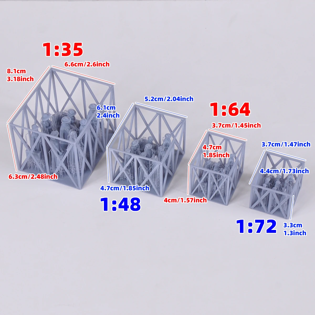 공항 부두 기차 철도역 플랫폼 자동차 역 승객 수하물 조립 스케일 모형 키트 7개 1/72 1/64 1/35 1/48