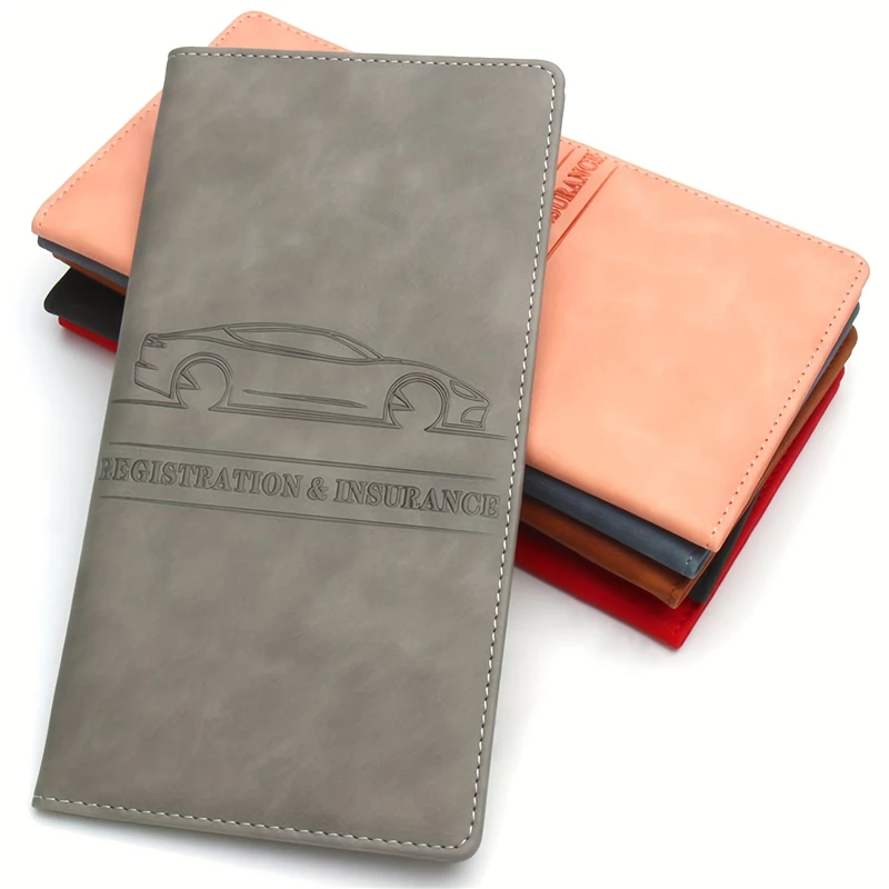 Führerscheinhülle mit großer Kapazität, funktionelle Registrierung, Versicherung, Kartenhalter, Fahrzeug, LKW, Handschuhfach, Auto-Organizer – Detail 1
