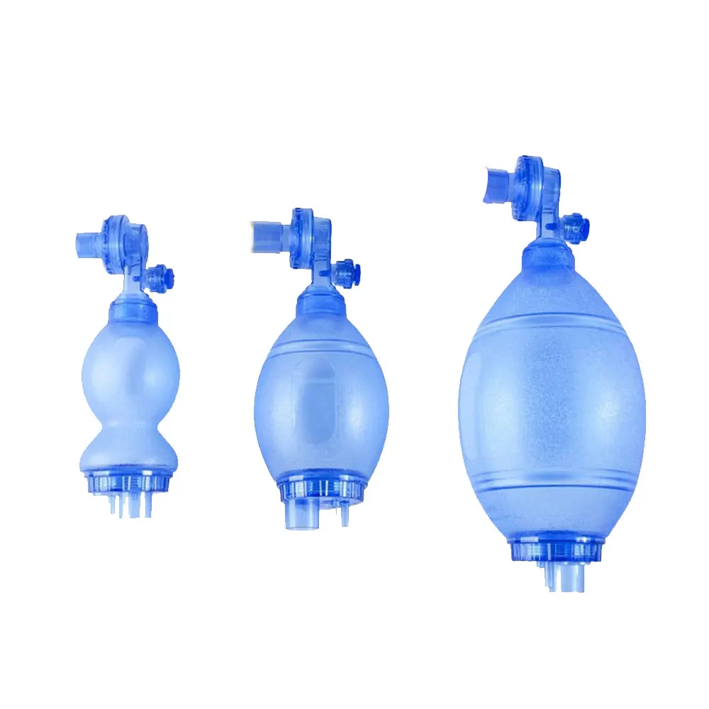 respirator Artificial Resuscitator Emergency Ambu Bag Manual Resuscitator for First Aid Training Veterinary Device