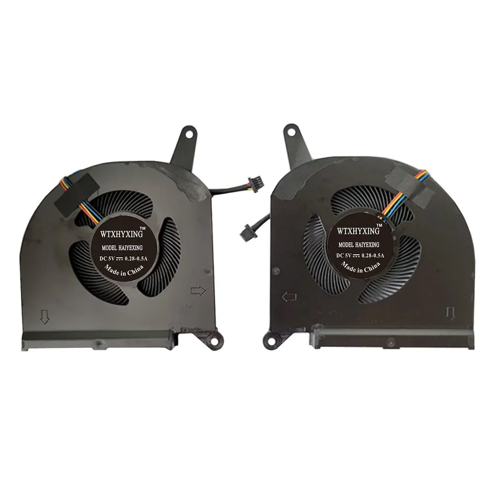 Gigabyte-refrigerador para Notebook Oled Cpu Ventilador de Refrigeração Gpu 15g 15p 17g 17p kb xc xa xb xd Rx7g Rx5g Rp77 Rp75 Aero 17 15 mm - Imagem 5