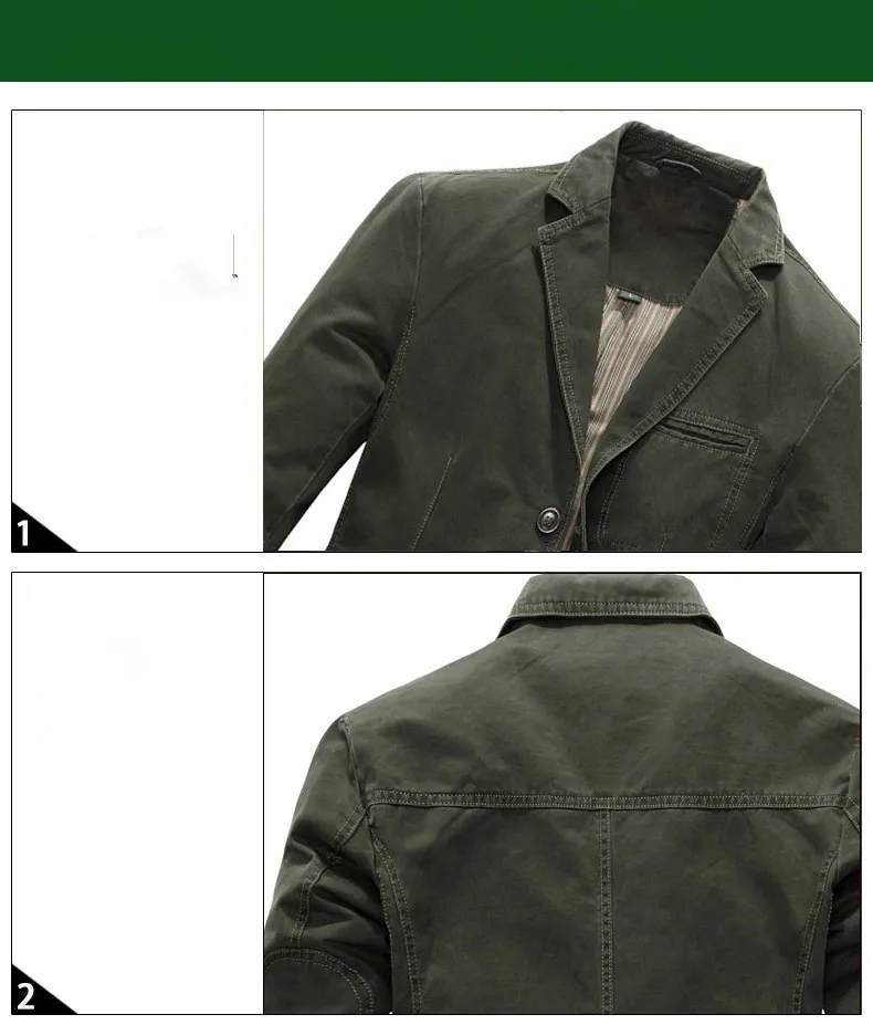 Blazer militar casual masculino, jaqueta 100% algodão,