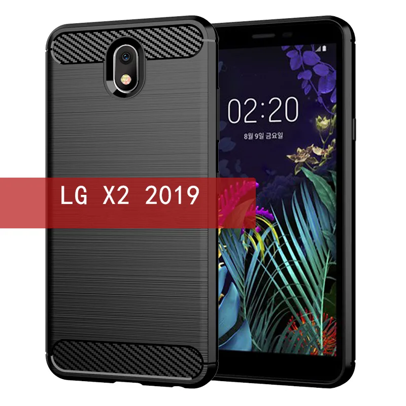 Custodia In Silicone Opaco Per Lg X2 2019 K30 2019 Lg Neon Plus Custodie In Fibra Di Carbonio Di Lusso Per Lg Arena 2 Escape Plus Cover Coque Fundas