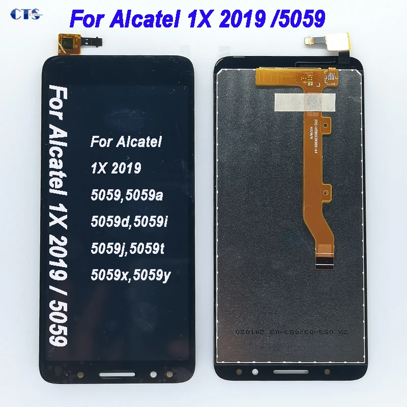 

5.3" Screen For Alcatel 1X 5059 LCD Display For Alcatel 5059 5059D 5059I 5059A 5059Y 5059X 5059J 5059T 5059Z Touch Screen