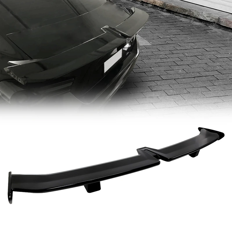 

SUV Hatchback Car Universal ABS Black Carbon Spoiler Wings Exterior Tuning Accessories For Toyota Honda Mazda Kia BMW Audi Benz