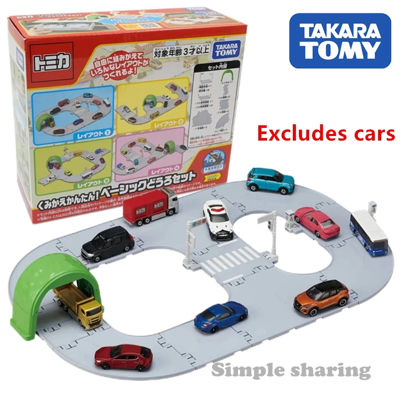 

Базовый дорожный набор Takara Tomy Tomica Town, металлическая модель литая под давлением для детей