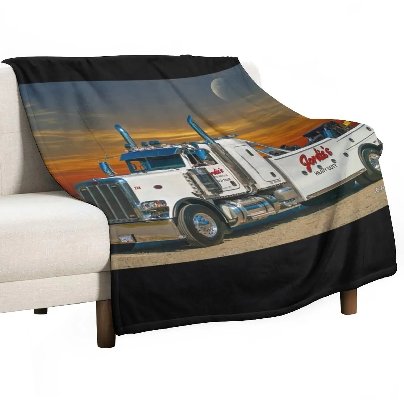

Tow Truck Throw Blanket cosplay anime Custom bed plaid Blankets