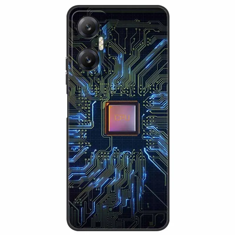 Shockproof TPU Bumper Silicone Phone Cover with Wolf and Lions Design