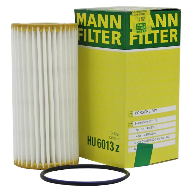 Car Oil Filter Car Filter Car Filter Set For Macan Cayenne VW Jetta Sharan Tiguan Golf AUDI A Q SKODA Octavia Superb SEAT Leon 06L115562B MANNFILTER HU6013z Oil Filter