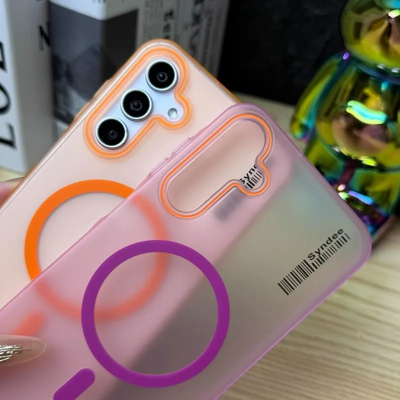 Matte Slim Magnetic Clear Hard Case