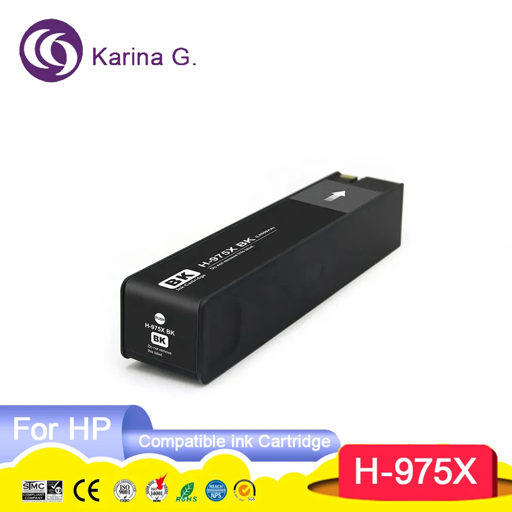 975 975X Compatible Color Inkjet Ink Cartridge for 975 for Pagewide pro 452dn/d