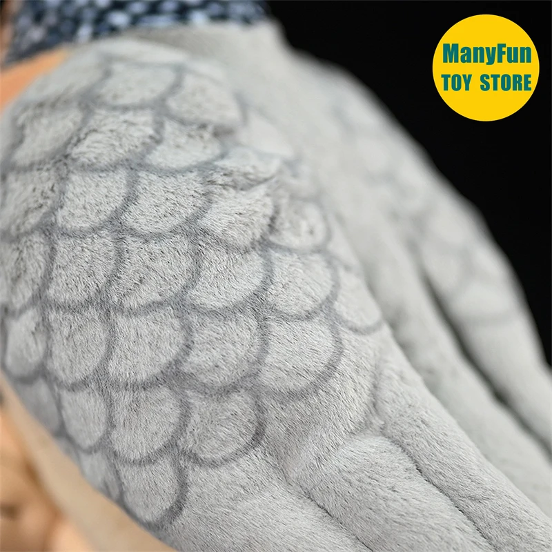 Spotted Dove Plush Toy Turtle Dove Plushie Wild Dove Peluche Lifelike Birds Stuffed Animals Simulation Doll Toy For Kids 6