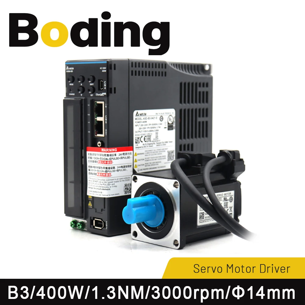 

Boding B3m Servo Driver Asd-b3-0421-l/m/e/f Servo Motor Ecm-b3m-c20604rs1 Ecm-b3m-c20604ss1