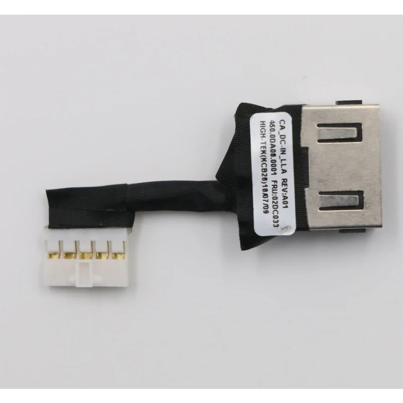 Jack Di Alimentazione Cc Per Laptop Per Lenovo Thinkpad Yoga 11E Connettore Di Alimentazione Di Quinta Generazione Porta Di Ricarica 02 Dc033