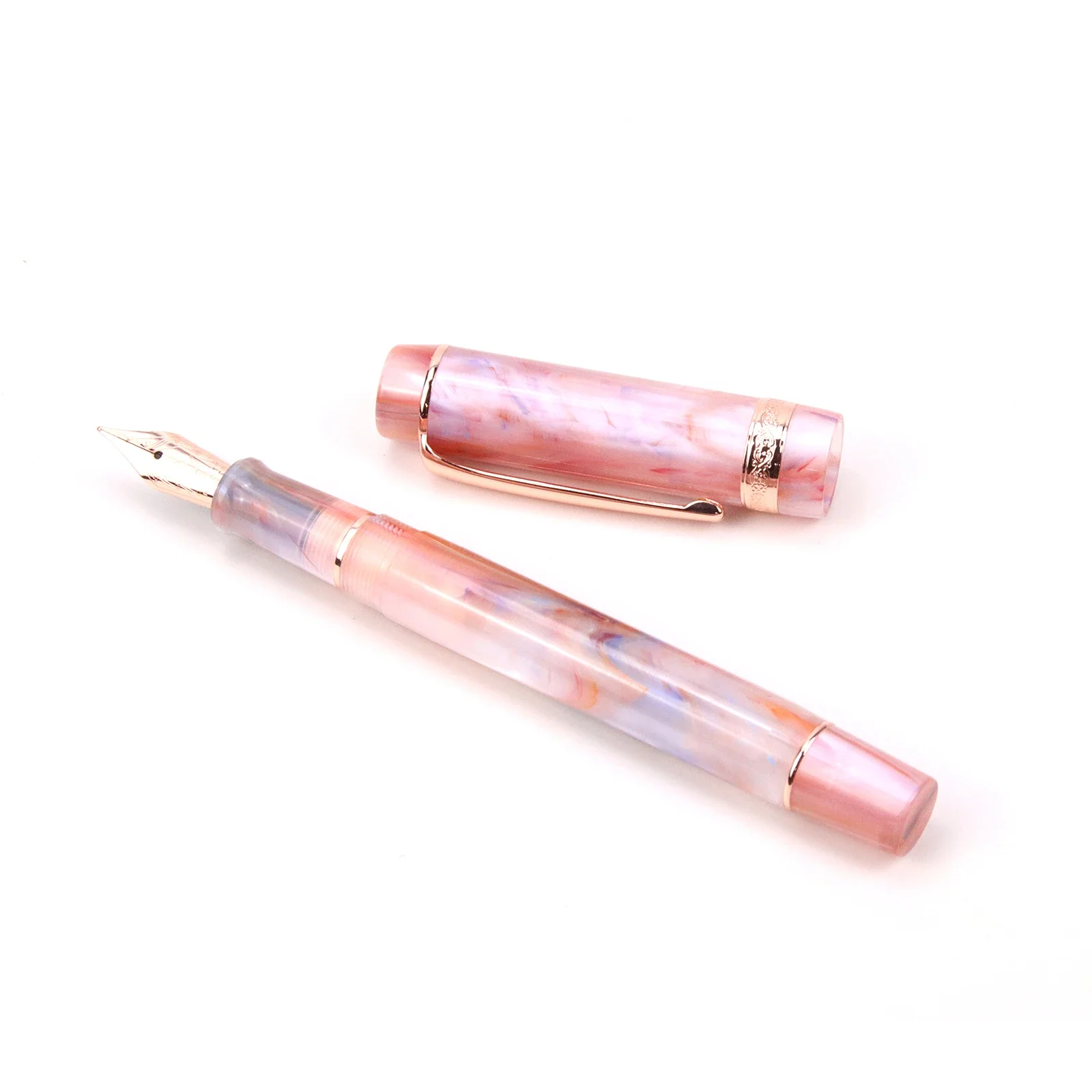 Kaigelu 316A Fountain Pen saffron Acrylic Celluloid Iridium EF F M