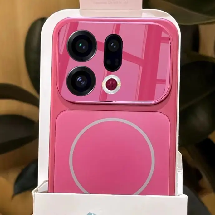 AG Matte Magnetic Wireless Charging Phone Case - Shockproof Bumper Cover