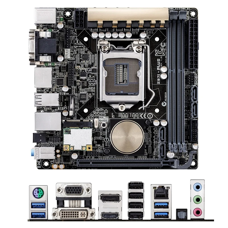 Intel Z97 Z97I-Plus Z97I Itx Mini Scheda Madre Usata Originale Lga1150 Lga 1150 Ddr3 16Gb Usb3.0 Sata3 Scheda Madre Desktop