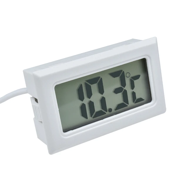 FY-10 LCD Digital Thermometer Aquarium Car Water Bath Temperature Tester Detector Monitor Embedded Temperature Sensor 1M 3M 5M 4