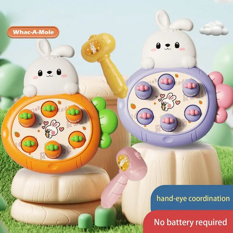 

Забавная игрушечная мышь на земле, игровой автомат с милым Кроликом, мультяшная игрушка-A-родинка, тематическая игра с животными, подарок для детей, мальчиков