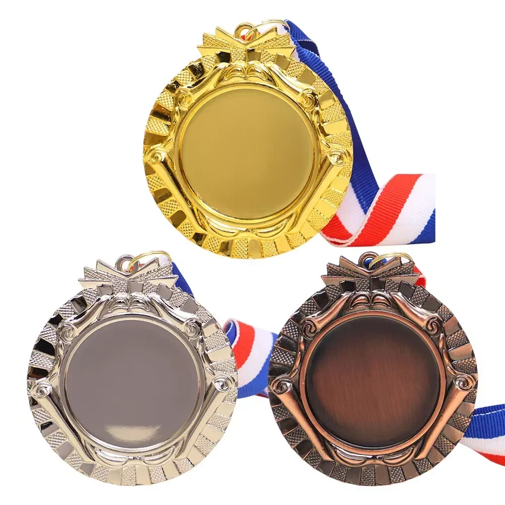 Description Picture 6 of itemFree Customized Logo Medals 65MM Gold Silver Bronze Metal Medal Award Personalized Souvenir for Game Sports Competition Winner