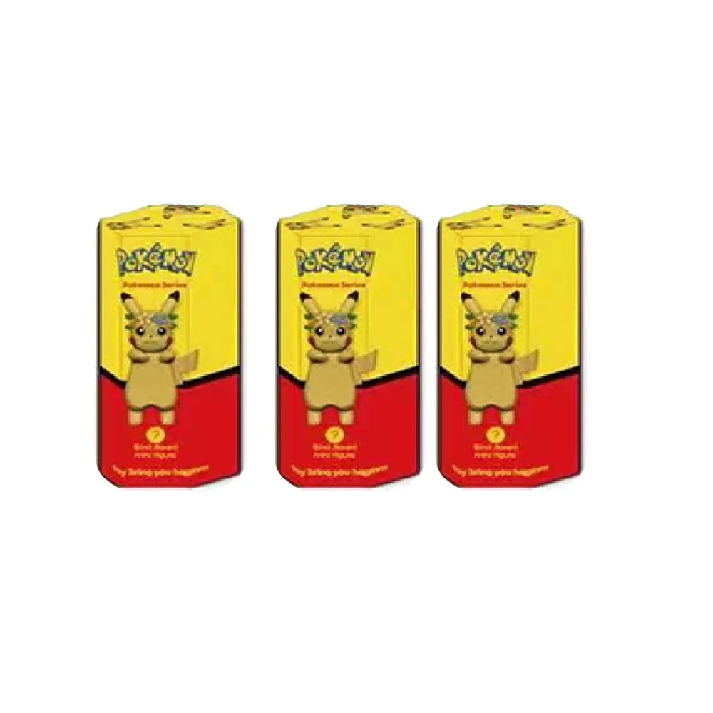 thumbnail image 1 of Caja sorpresa de Pikachu Sonny Angel, caja sorpresa misteriosa de ángel de fiesta, modelo de figura de anime, colección personalizada de juguetes navideños, 1 of 5